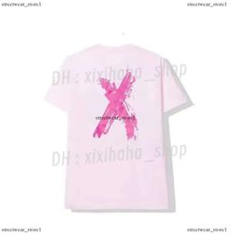 Anti Socials Club Chemises Mode Homme Cross As-Sc T-Shirt Pur Coton Imprimé T-Shirt Décontracté Couple Manches Courtes Haut Qualité AAA Vêtements 163