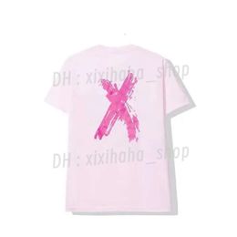 Anti Socials Club Chemises Mode Homme Cross As-Sc T-Shirt Pur Coton Imprimé T-Shirt Casual Couple Manches Courtes Haut Qualité AAA Vêtements 236