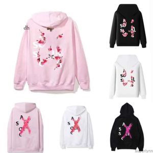 Anti socials à capuche USA USA Clubs tendances chemises Fleurs Cross Circle Pattern mode Streetwear antisocials Swearshirt High Street Jumper Hooded European Taille 151