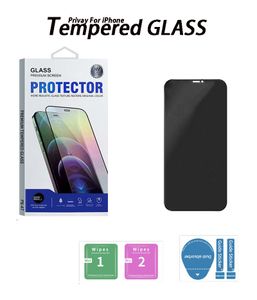 Protecteur d'écran Anti-espion, Film de protection en verre trempé pour iPhone 11 12 13 Pro Max XR XS 7 8 14 Plus