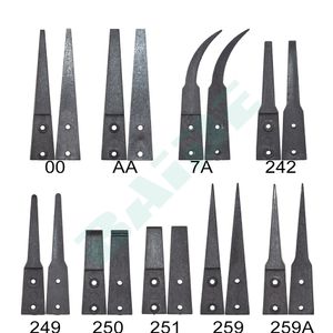 Pince à épiler antistatique tête en plastique de remplacementESD-00,AA,7A,242,249,250,251,259,259A Pince de précision pince à pince 500set