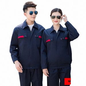 Antistatische Werkkleding Pak Mannen Vrouwen Lassen Veiligheid Auto Reparatie Werkjas Uniform Werkplaats Monteur Elektrische Overall z7kB #