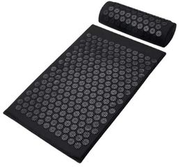 Tapis de Yoga d'acupression Anti-Stress tapis Shakti pour les pieds applicateur de Massage coussin de Massage pour le dos tapis d'accupression 240322