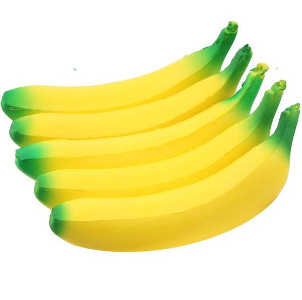 Jouets banane Anti-stress Squishy, jouet à presser les fruits Squishy à montée lente, Anti-Stress amusant, réduit la pression, accessoire cadeau pour enfant