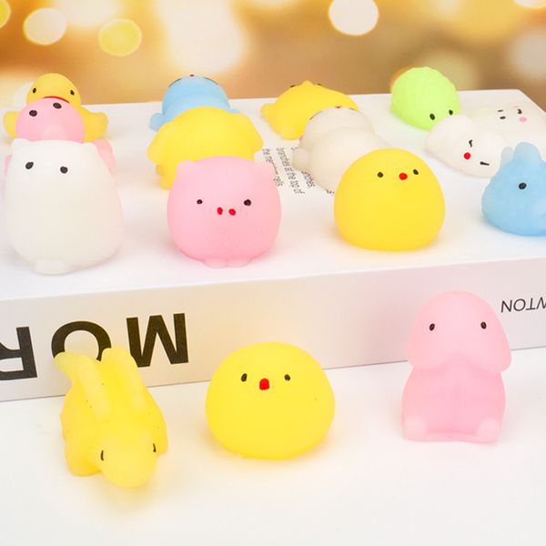 Juguete antiestrés squishy animal prop nota novedad regalo yema del dedo Toy stick 200PCS poppuck Sticky Squishy novedad gadget juguete mierda aplasta para niños botón juguetes divertidos