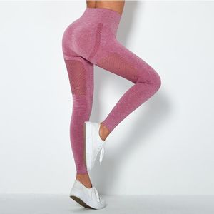 Anti-sweat noxe hip sport gym leggings vrouwen hoge getailleerde yoga fitness broek naadloze training