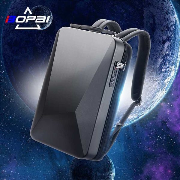 Anti-vol BOPAI e-sports sac à dos pour ordinateur portable étanche collège USB charge hommes affaires voyage 17.3 sac de jeu 202211