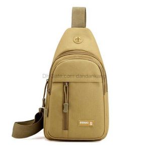 Anti Diefstal Sling Bag Schouder Borst Cross Body Rugzak Lichtgewicht Casual Dagrugzak met oortelefoonopening waterdicht canvas Tactische heuptas heren dames messengertas