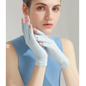 Guante de protección de Gel Anti UV, lámpara LED para manicura sin dedos, secador de uñas, protección para manos, guantes para uñas 240102