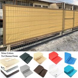 Anti-UV HDPE SUNSHADAD Net Garden Buildings Shelter Sun Sail Balcon Cerme d'intimité Gazébo Ombrage Terrasse Net Terrasse tente 240329