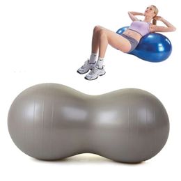 Balle de Yoga anti-éclatement aux cacahuètes, équipement d'exercices à domicile, sport, gymnastique, Fitness, Pilates, entraînement, 240112