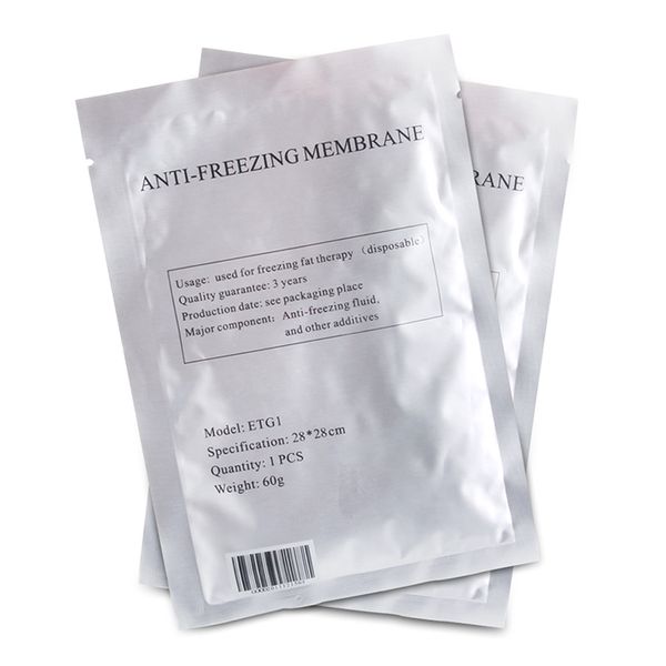 Membranas anticongelantes Freeze Fat anti-cooling film pad membrana anticongelante para crioterapia congelación de grasa tratamiento de esculpido fresco sin DHL