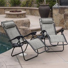 Reemplazo de cable de silla antigravedad y tela para sillón de salón de chaise de patio salón plegable al aire libre