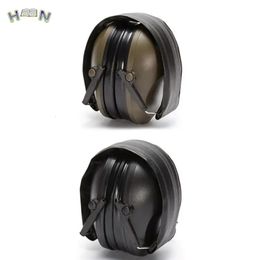 Antinoise Tactical Shooting Headphone Soft Weded Peded Electronic Hearing Protection Earmuff jagen buiten sportgeluidsreductie 240428