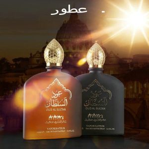Antitranspirantes fragancias desodorantes árabes 100ml diseño de botella negra de oro perfume exótico de vainilla para hombres belleza y salud para hombres
