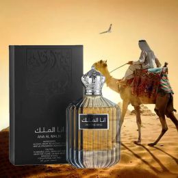 Antisudorifiques Dubai Prince Men Huile de Parfum 100ML Cologne Longue Durée Parfum Léger Fleur du Désert Frais Huile Essentielle Arabe Santé Beauté