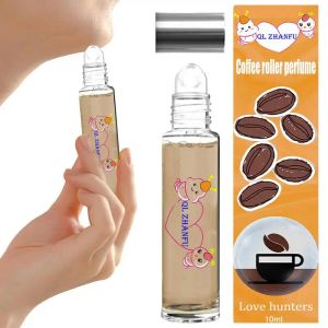 Anti-transpiranten Feromoon Keulen Parfum Langdurige koffieparfumolie voor unisex 10 ml Langdurige aantrekkelijke geur met RollOn-applicator