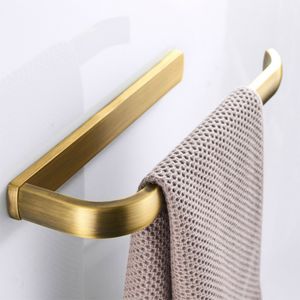 Antieke badkameraccessoires Set Bronze Brass Wall Monted WC papieren handdoekhouder handdoeken Ring Rail Bath Room Hardware Robe haak