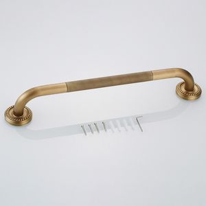 Antieke badkamergreep Bar Bronze Brass Bath Tub Rail Bar Toilet Leuning Leuning Sterke doucheveiligheid Ondersteuning Grap Railgreep recht