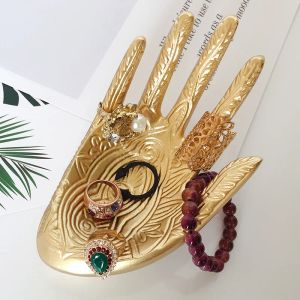 Antiek ontwerp vrouwelijk mannequin dummy handmodel voor sieraden armbandring display gouden zwart zilver