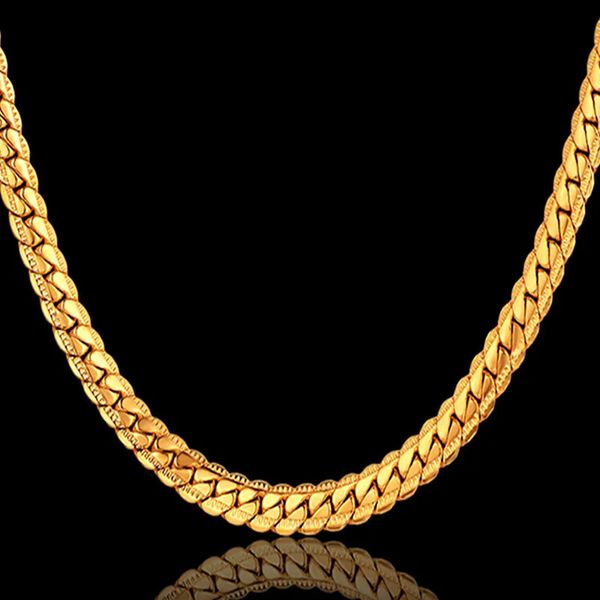 Collier de chaîne de serpent plate antique 47 mm en acier inoxydable couleurs couldres de couloir pour femmes bijoux hommes xl570st 240422