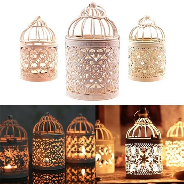 Lanterne Creuse De Style Marocain Antique Bougeoir Creux Décor Romantique De Mariage