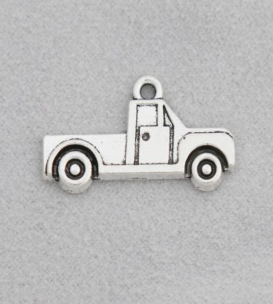 Antique Couleur en argent Single Side alliage Camion Car Charmes Camp Car Charmes 1426 mm 100pcs AAC18544390786