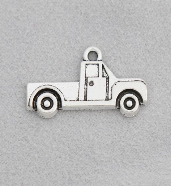 Couleur en argent antique Single Side alliage Camion Car Charmes Camp Car Charmes 1426 mm 100pcs AAC18541440887