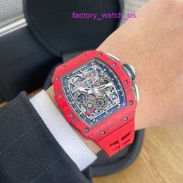 Montre Antique RM Watch Athleisure Watch Rm11-03 Series Red Rm11-03 Date Timing Luxe Poignet Chronographe Montre