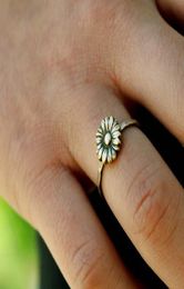 Anneaux antiqués Femmes 925 Ring sterling anneau floral Boho Anneaux Bride Wedding Gifts9176755