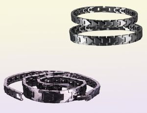 Antikras Tungsten Armband Mannen Pijl Magnetische Hematiet Paar Carbide S Chain Link Energie Mannelijke W1218233H9827307