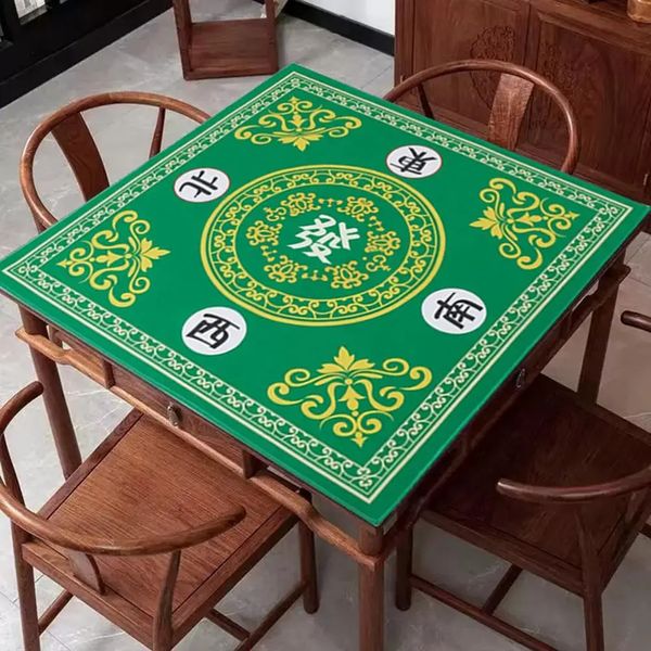 Table mahjong pliable de jeu anti-aslip pour les jeux de conseil de décoration réduction du bruit Mahjongg 240401