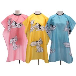 Antistatic Hairdresser Apron Hair Cut Cape Hairdress Gown Cape Child Use Hair Cutting Dye Hair Apron Salon Cloth