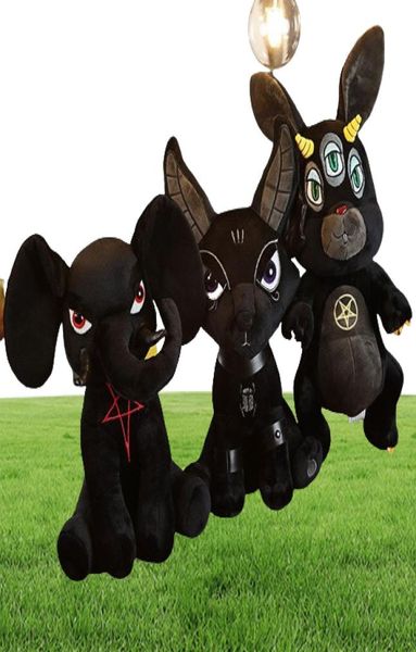 Anubis Plush Toy Behemoth Hydra Killstar Devil Doll Black Doll Lapon Rabbit Black Behemoth Elephant Myth Toysy Toys Kids Gift LJ1559205