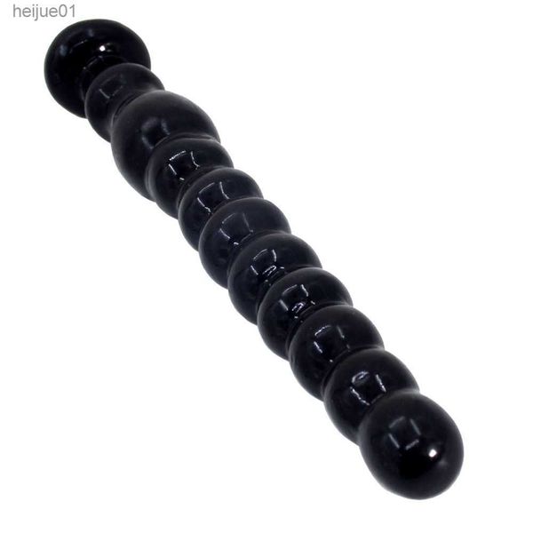 Anus Backyard Beads Anal Balls Long Anal Plug Avec Ventouse Prostata Massage Butt Plug Sex Toys pour Femmes Hommes Adultes Produits