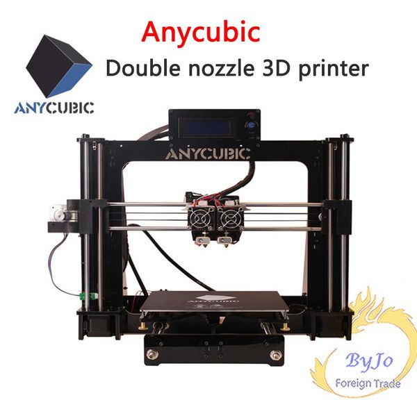 Imprimantes 3d anycubiques interface chinois/anglais suite d'apprentissage bricolage référence prusa i3 double buse impression Double couleur