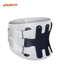 AOFIT ceinture arrière pressée protection de la taille avec disque saillant et tension musculaire lombaire pour hommes femmes soutien du dos 231226