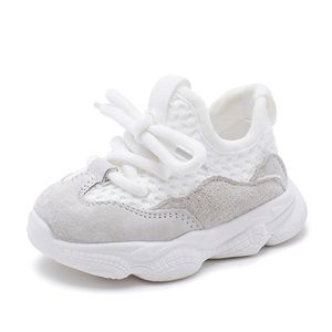 AOGT lente / herfst baby meisje jongen peuter schoenen casual baby sportschoenen zachte bodem comfortabele ademend kind sneaker 211224