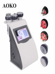 AOKO 5 en 1 liposuccion ultrasonique 40K corps de Cavitation minceur Machine appareil de beauté RF multipolaire sous vide pour le visage et le corps 2105186680853