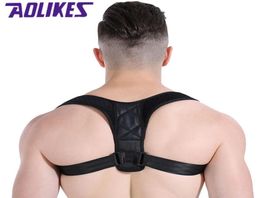 Aolikes Spine Back Posture Correcteur Belt Men Femmes Femmes Buste 70 à 120 cm Bandage Ortique Relecteur pour les enfants Cinta Postural8948855