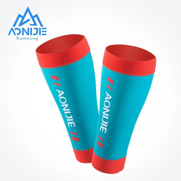 AONIJIE E4405 Calcetines de compresión de punto para pierna y pantorrilla, soporte para férula para espinilla, alivio para correr, trotar, maratón, senderismo, fútbol 240102