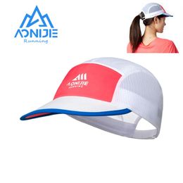 Aonijie E4620 unisex sport honkbal cap lichtgewicht zon hoeden verstelbare ongeconstrueerde gewone cap fit 55-59 cm maat 240414