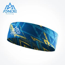 AONIJIE E4903 Unisex Brede Ademende Sporthoofdband Zweetband Haarband Tie voor Workout Yoga Gym Fitness Hardlopen Fietsen 240226