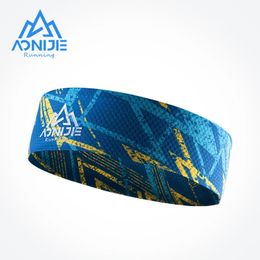 AONIJIE E4903 Unisex Brede Ademende Sporthoofdband Zweetband Haarband Tie Voor Workout Yoga Gym Fitness Hardlopen Fietsen 240322