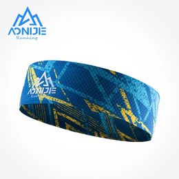 AONIJIE E4903 Unisex Brede Ademende Sporthoofdband Zweetband Haarband Tie Voor Workout Yoga Gym Fitness Hardlopen Fietsen 240119