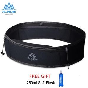 Aonijie W938s Trail Running taille ceinture sac hommes femmes Gym sport Fitness Invisible Fanny Pack support pour téléphone Marathon course Gear8024445407341