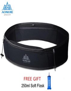 Aonijie W938s Trail Running riñonera hombres mujeres gimnasio deportes Fitness Invisible Fanny Pack soporte para teléfono Marathon Race Gear8024447761384