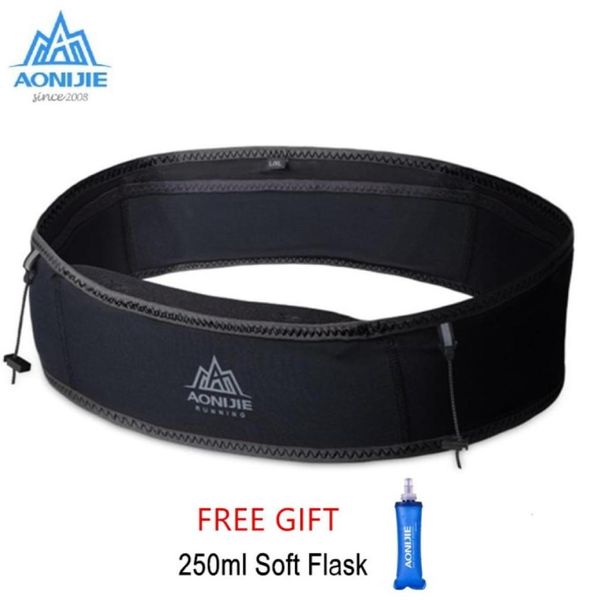 Aonijie W938s Trail Running Taist Belt Sac Men Femmes Gym Gym Sports Fitness Invisible Fanny Pack Téléphone MARATHON Race Race Gear802447090561