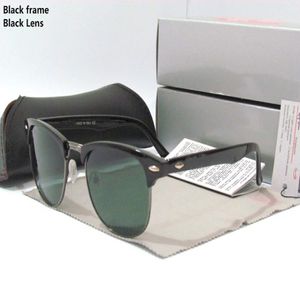 Aooko Designer Pop Club Fashion Sunglasses Men Gerres de soleil Femmes Rétro G15 Gris brun noir Mercure Lens2678