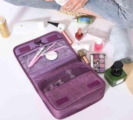 Aosbos imperméable nécessite le maquillage Organisateur de toilettes Sac de toilette Femmes Men de voyage Kits de voyage MAQUANTS COSMETIQUES Organization de Maquiagem3487996